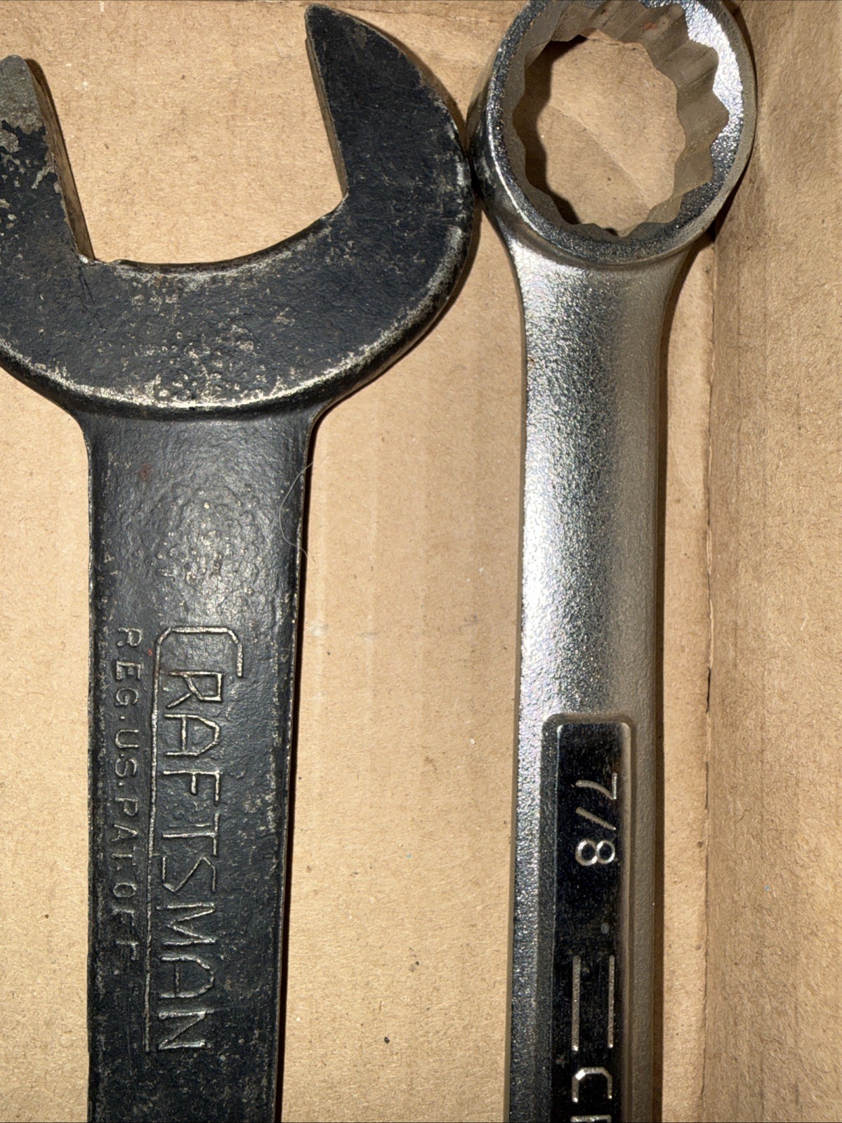 Lot of 10 Assorted Craftsman Wrenches Various Sizes USA Made