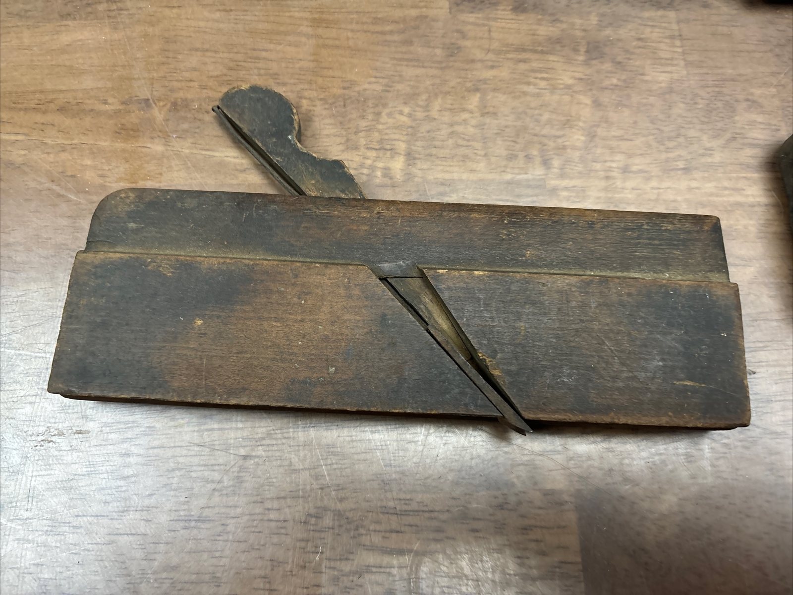 Antique Sandusky Tool Co. Wooden Planers Plow/Plough (shelf)