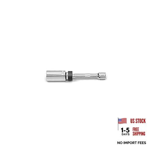 GEARWRENCH 3/8″ Drive 6 Pt. Magnetic Swivel Spark Plug Socket 5/8″ x 11″ –