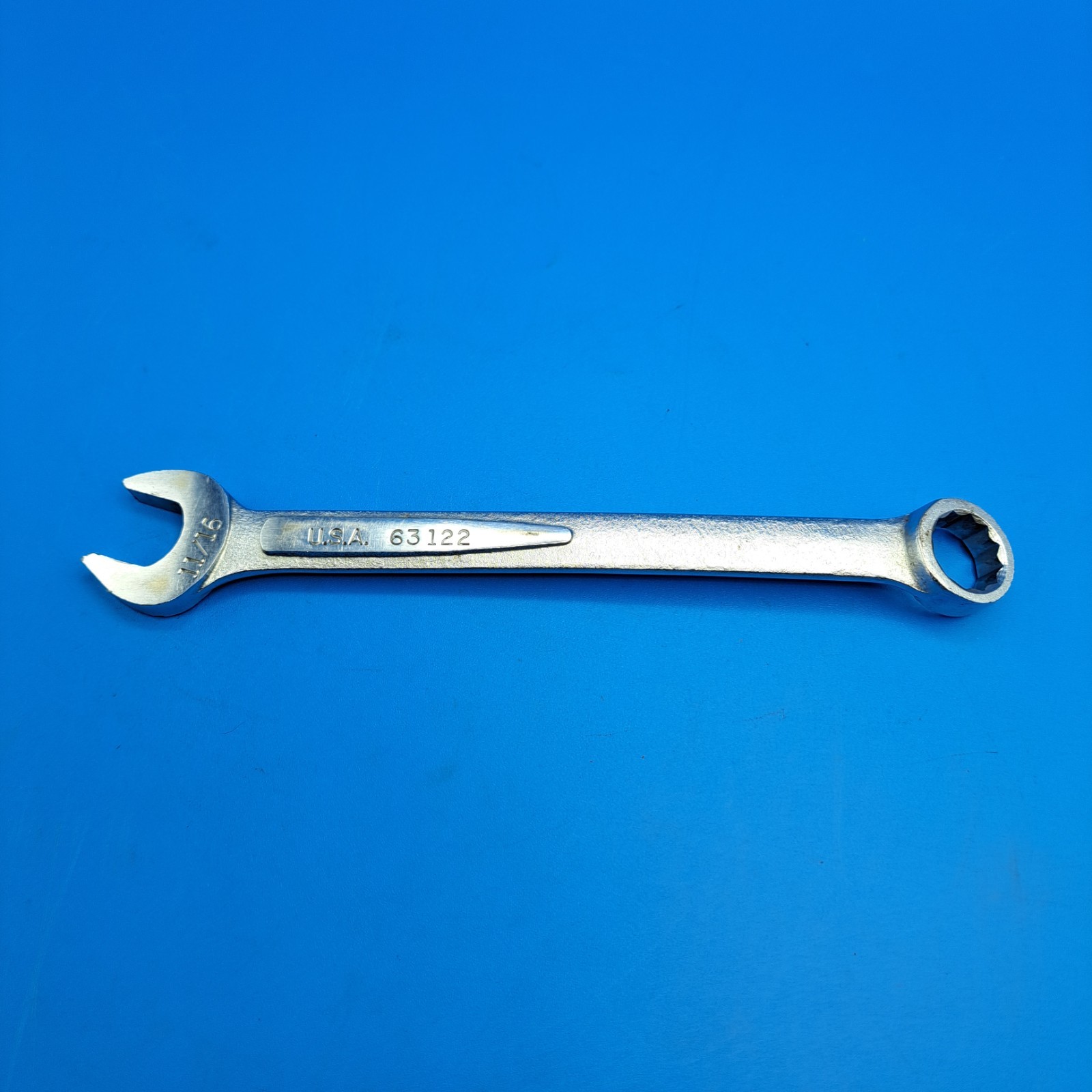 Vintage Easco 11/16″ Combination Wrench, No 63 122, Made in USA