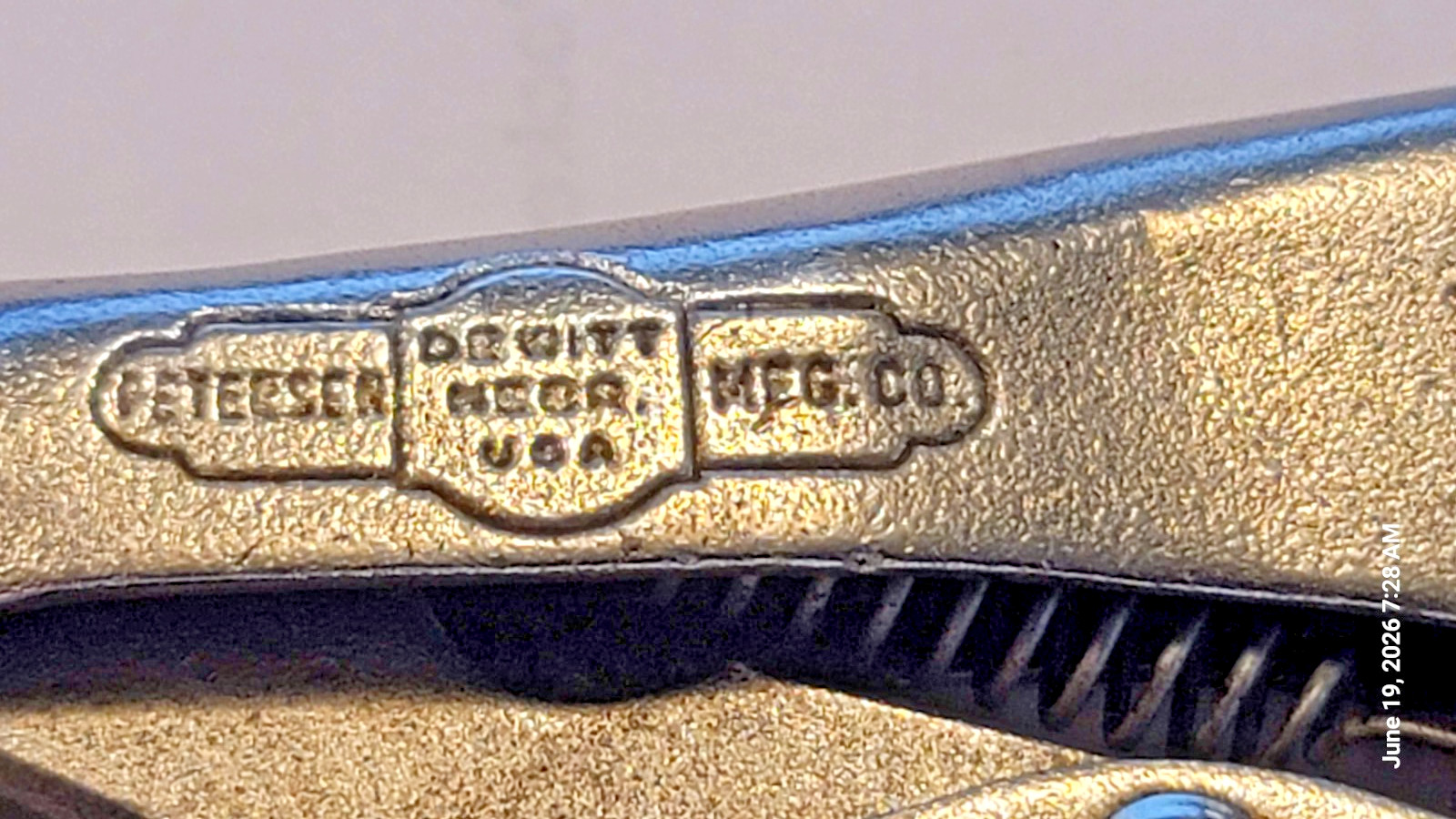 VISE-GRIP 5WR PETERSON VINTAGE USA ORIGINAL 🇺🇸