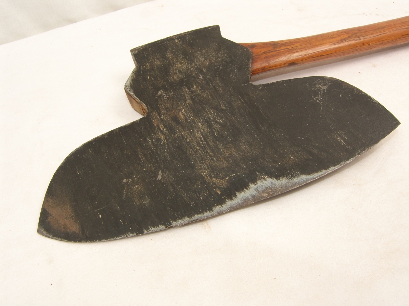 Antique 19th Century Isaiah Blood 12 Inch Hewing Broad Axe Ballston NY NICE Cond
