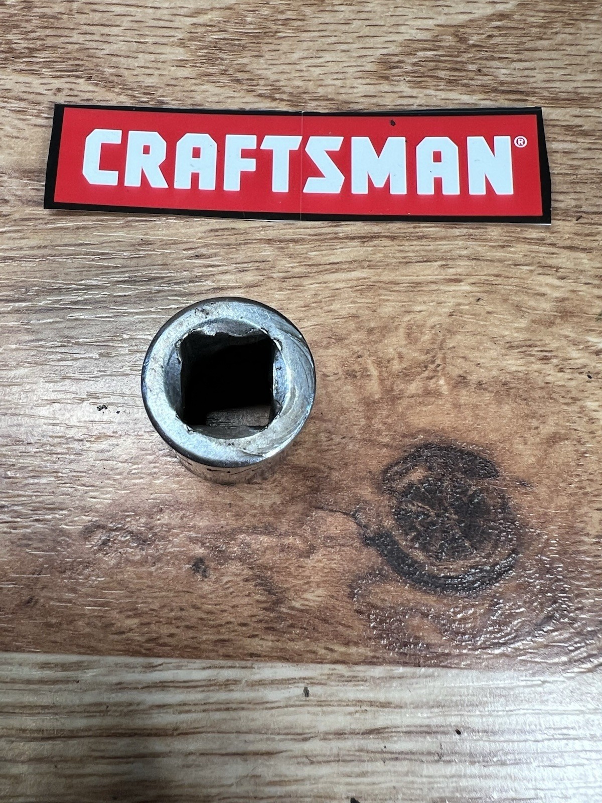 Craftsman 14mm 3/8″ Drive 12 Point 44305 -vv- Ultrasonic Cleaned