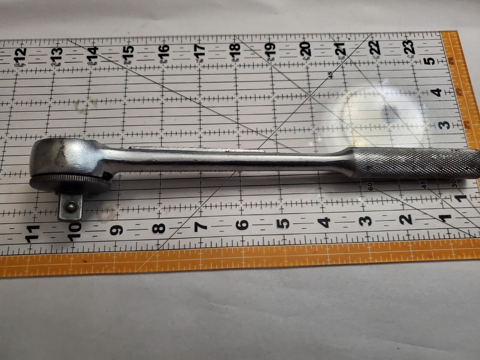 Vintage Easco USA RHFT 1/2″ Ratchet Thumbwheel Fine Tooth 73 1110