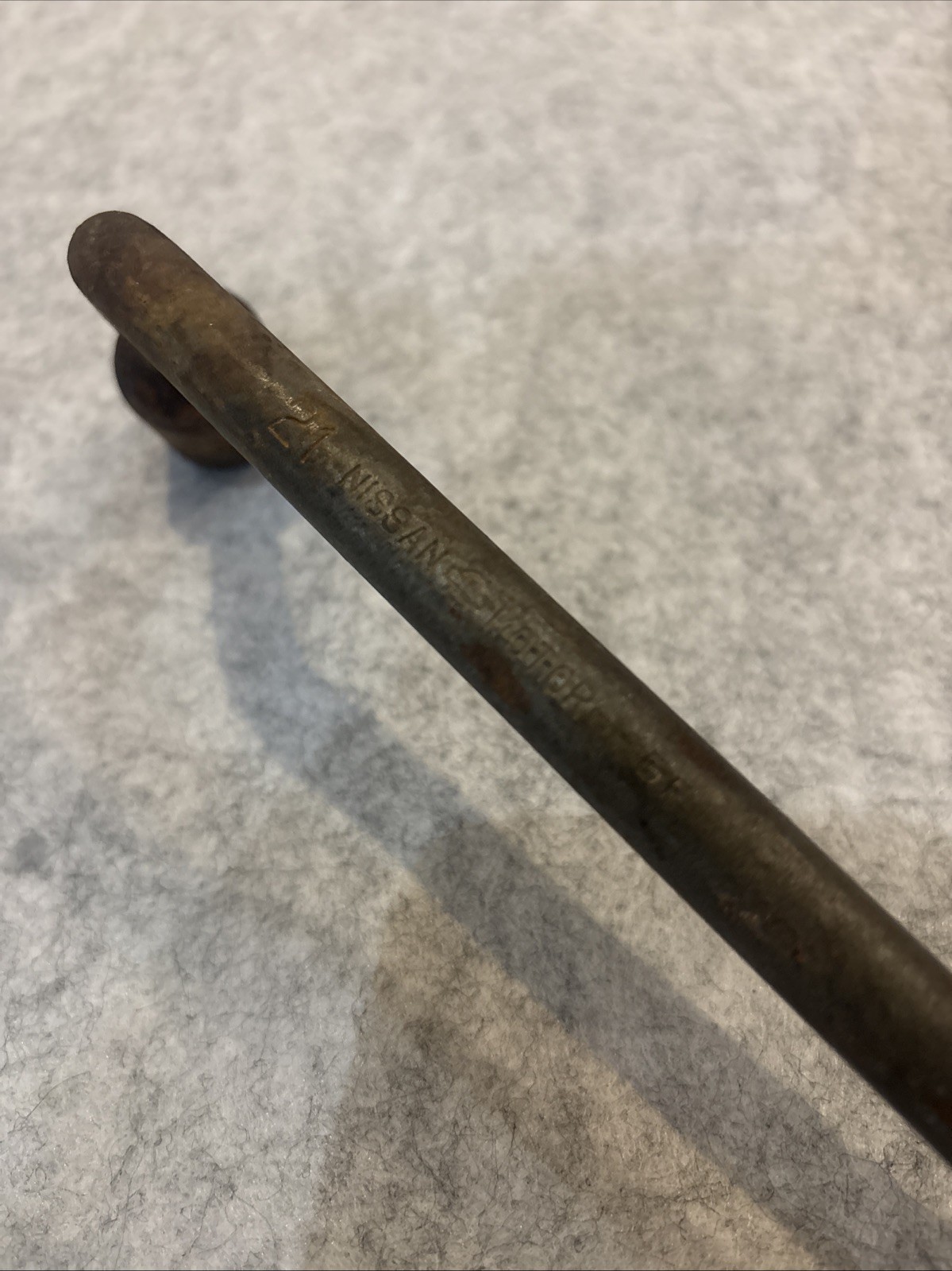 Vintage Nissan Motor Tire Iron Lug Nut Wrench 6-point