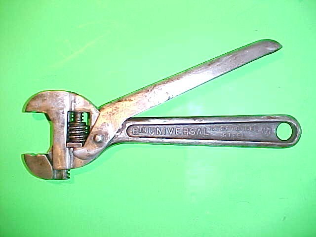 Universal Wrench Co. 8 inch Patent 6/3/19& 7/22/19 Wrench