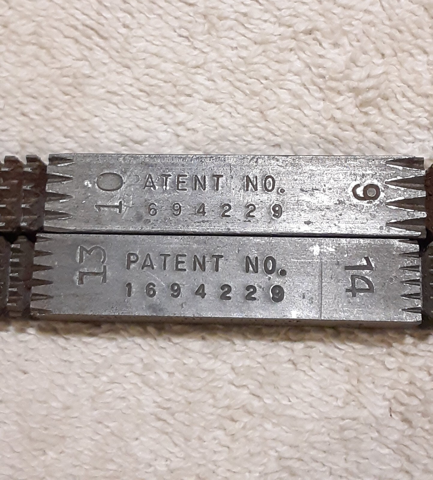 2 REIFF & NESTOR CO. THREAD FILES NU-TRIX No. 1 and 2