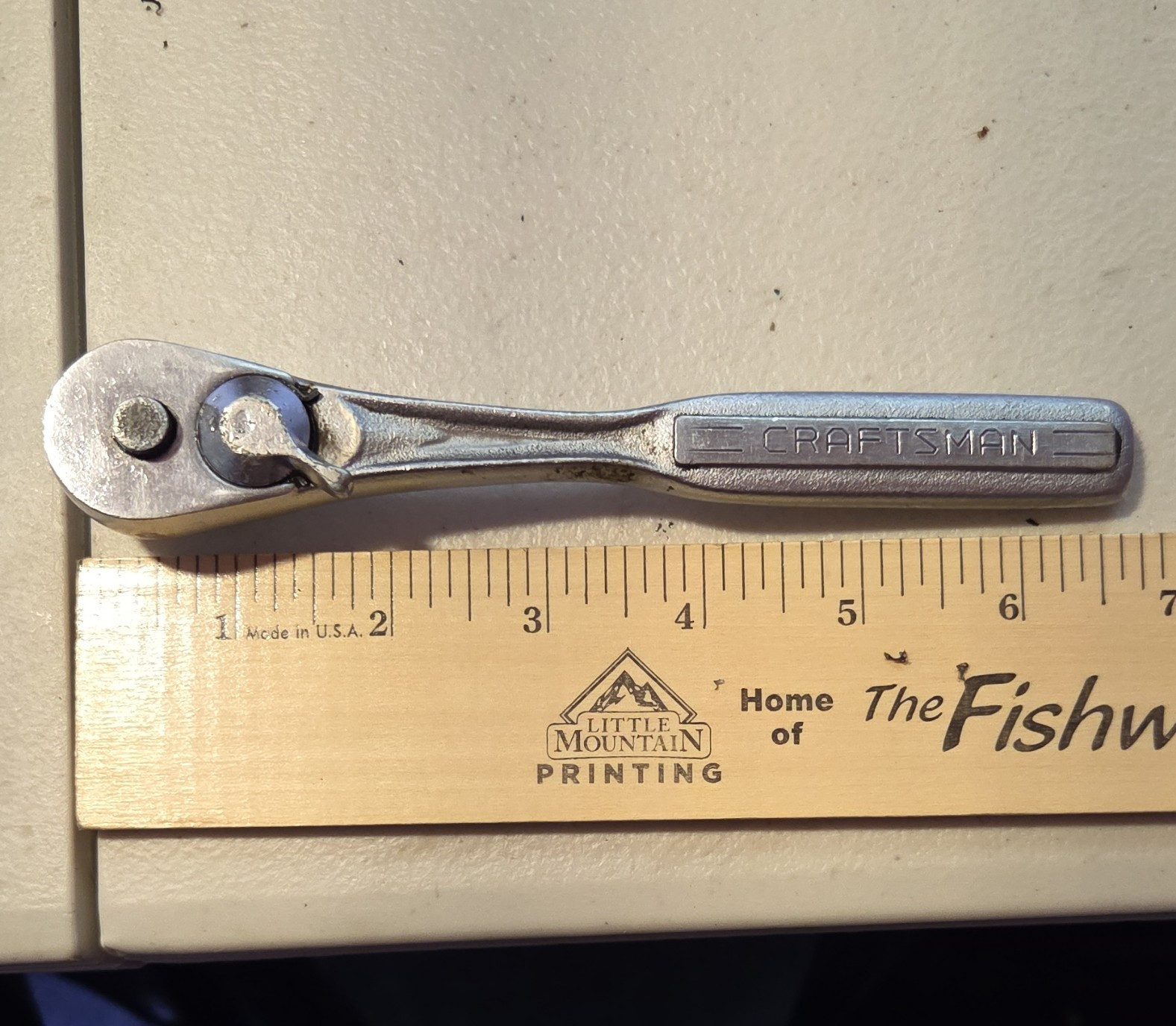 Craftsman 3/8 In. Drive 6″ Ratchet Handle Forged In USA
