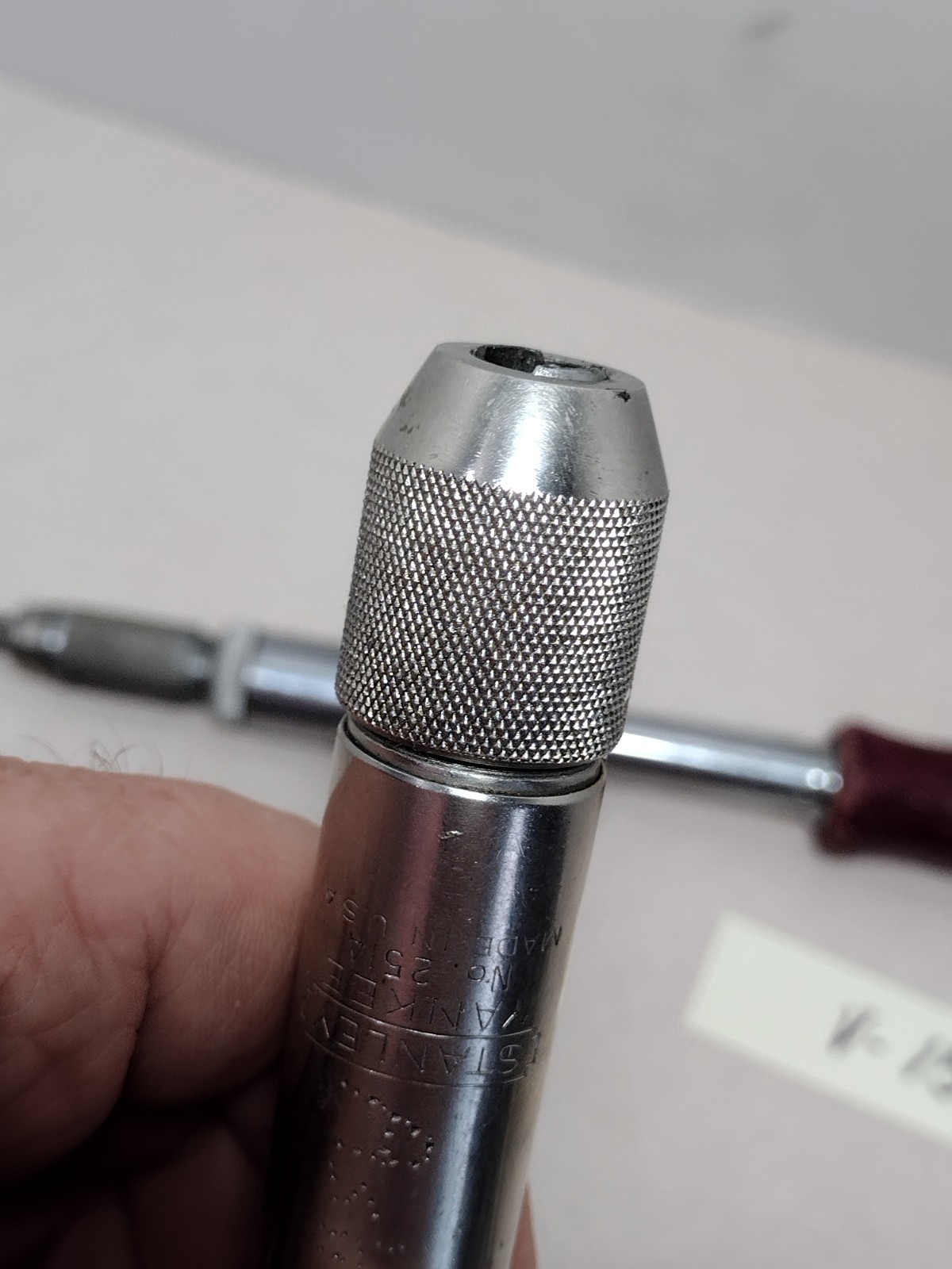 Vtg Stanley Yankee No. 251A Ratcheting Tap Wrench & Stanley Yankee 30A (151)