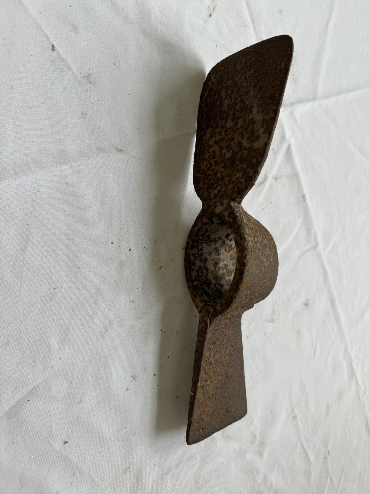 Vintage Grub Hoe Pick Axe HEAD Tool Garden Mining Farming MATTOCK 13 1/2″