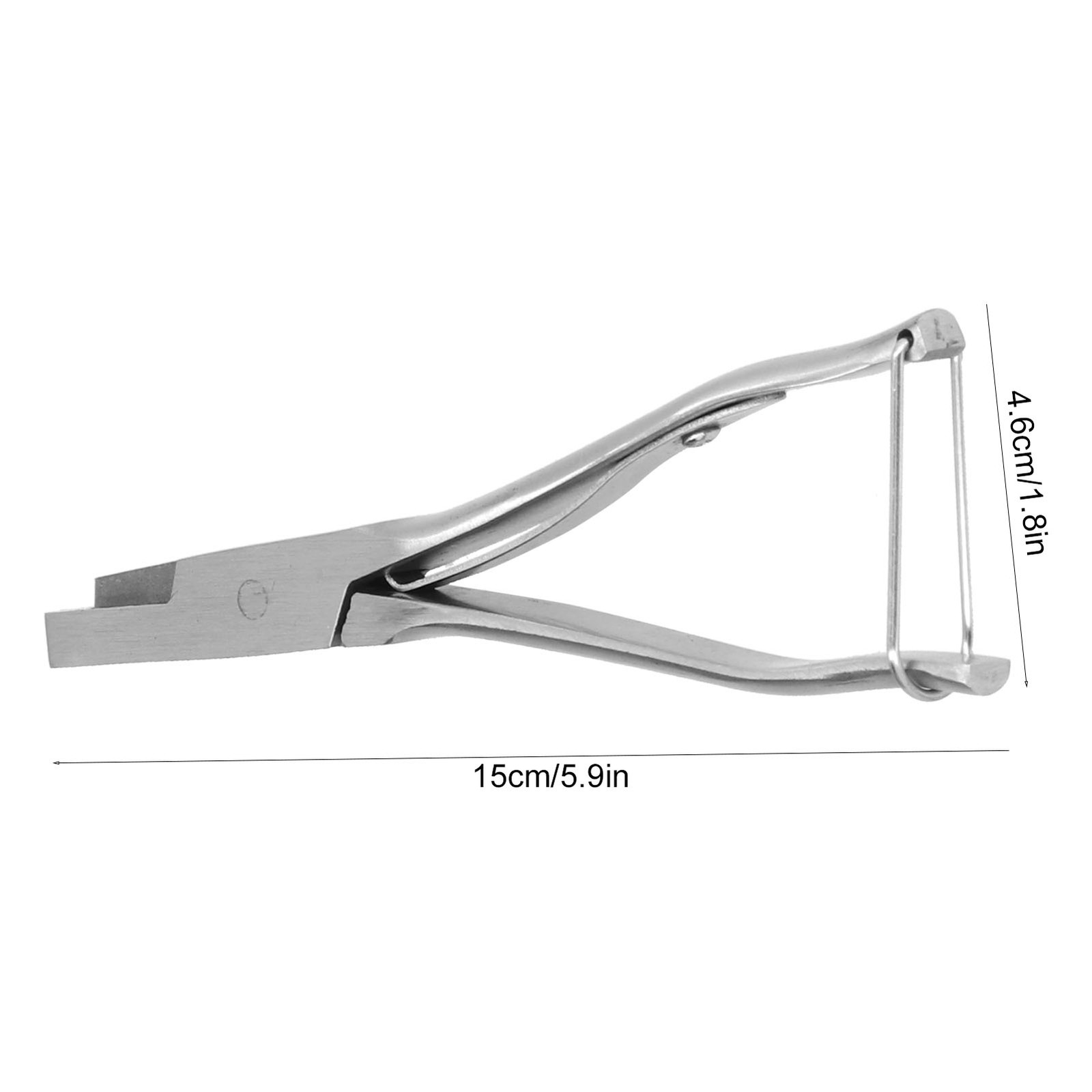 Ear Tag Pliers U Shape Stainless Steel Animal Ear Notcher For Farm Livestock