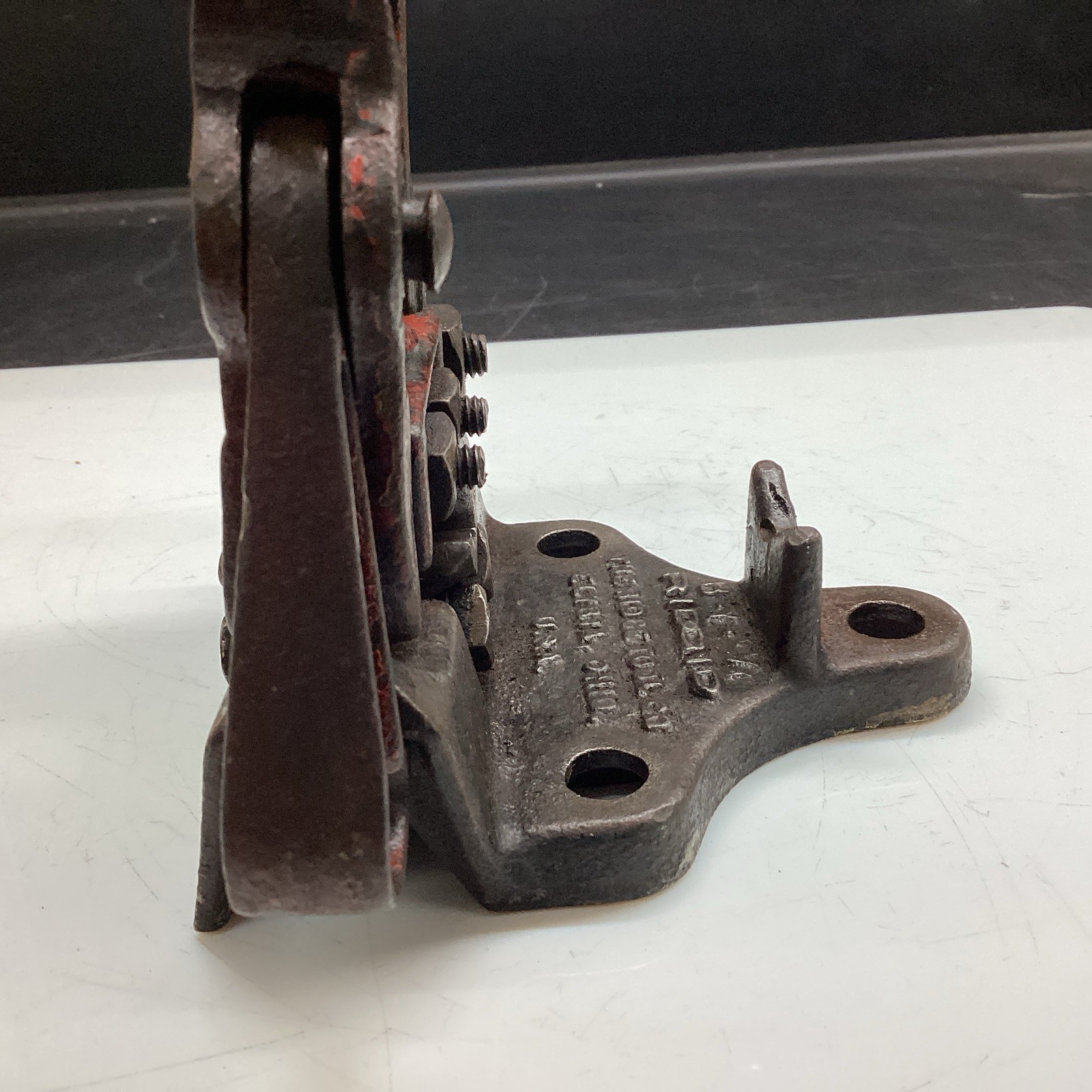Vintage Ridge Tool Co. 1 1/4 Bench Top Pipe Vise Original Finish Elyria Ohio