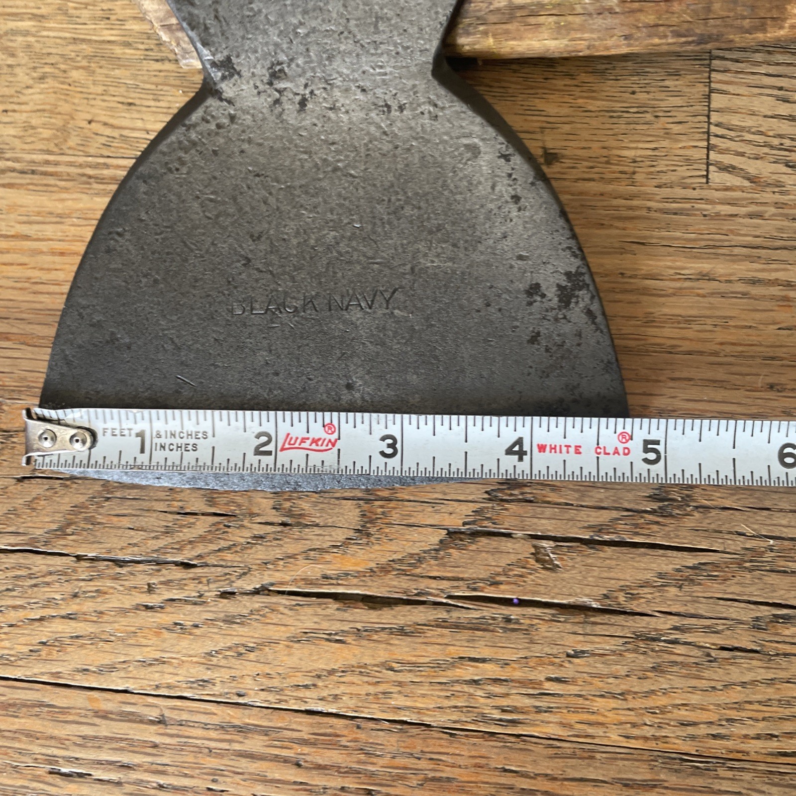Vintage Belknap Black Navy Hewing Hatchet Axe Louisville KY, USA Bluegrass RARE!