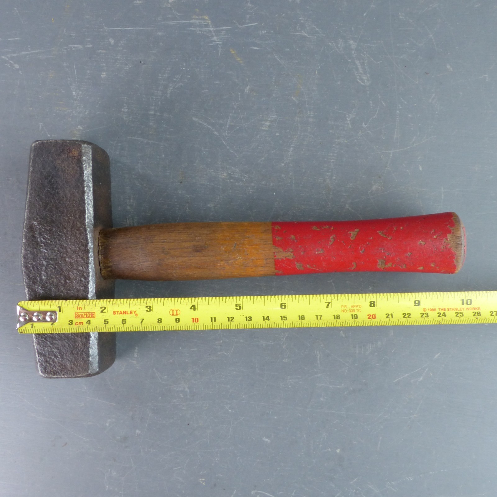 Vintage Lump Hammer 3.5 Lb Sledge Hammer