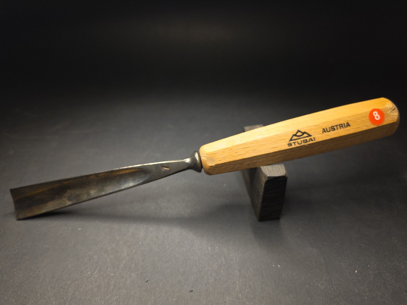 Stubai No 7 Sweep Straight Gouge 3/4 in Cut Wood Carving Chisel Austria