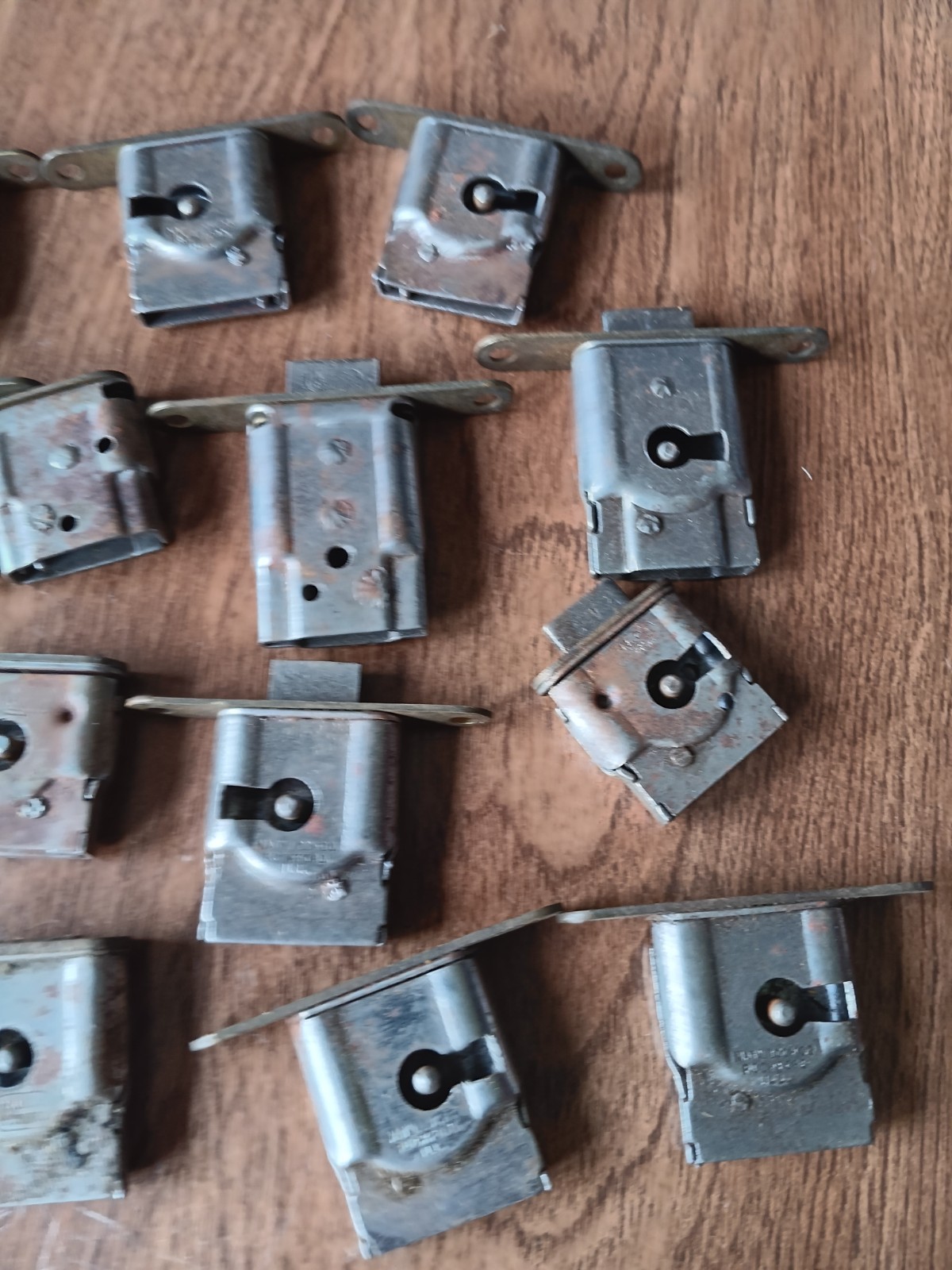 Vintage National Lock Co. Rockford IL Cabinet Locks & Key