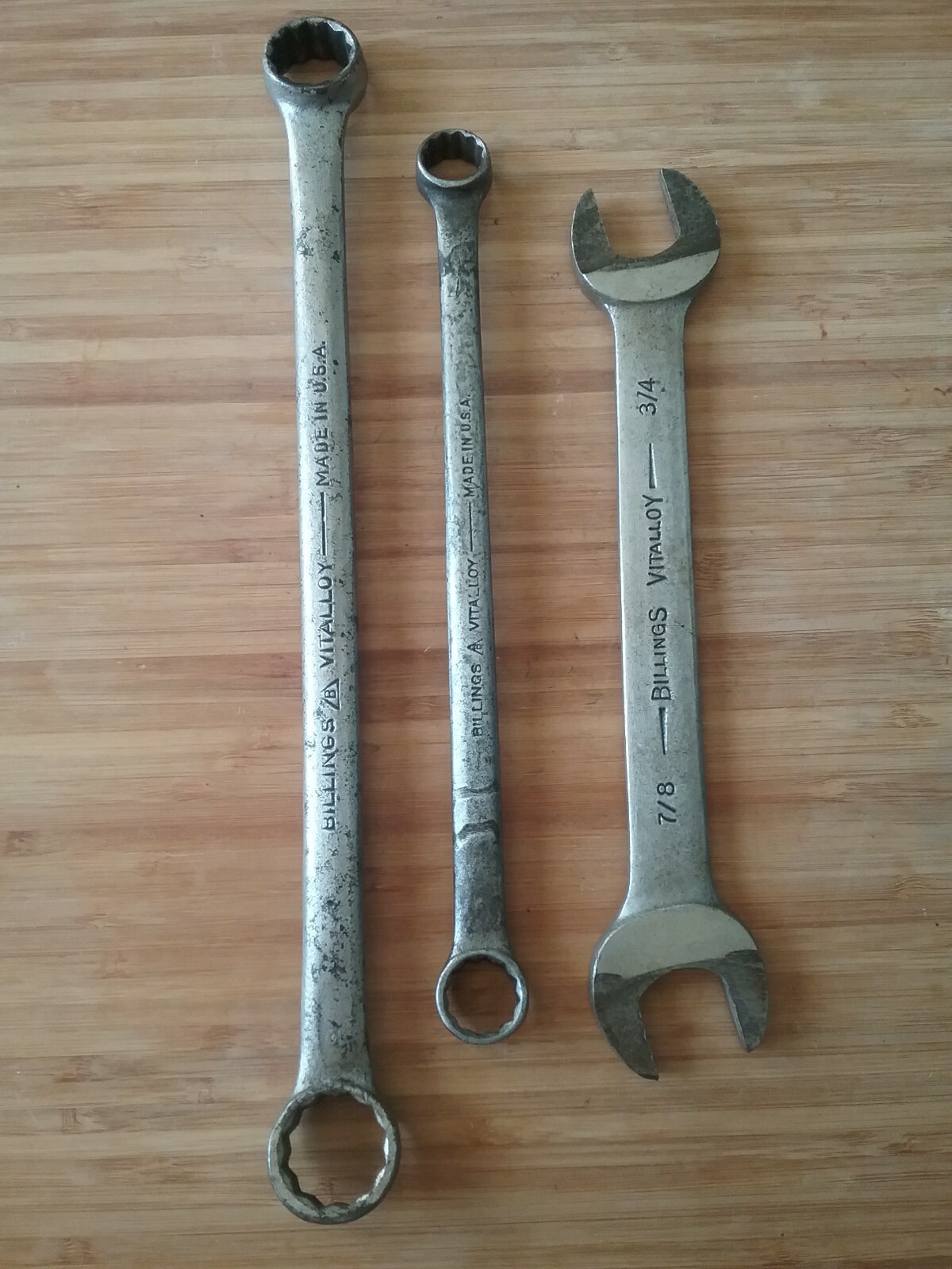 Vintage – Billings Vitalloy-1731-A & 7727 & 7731A USED