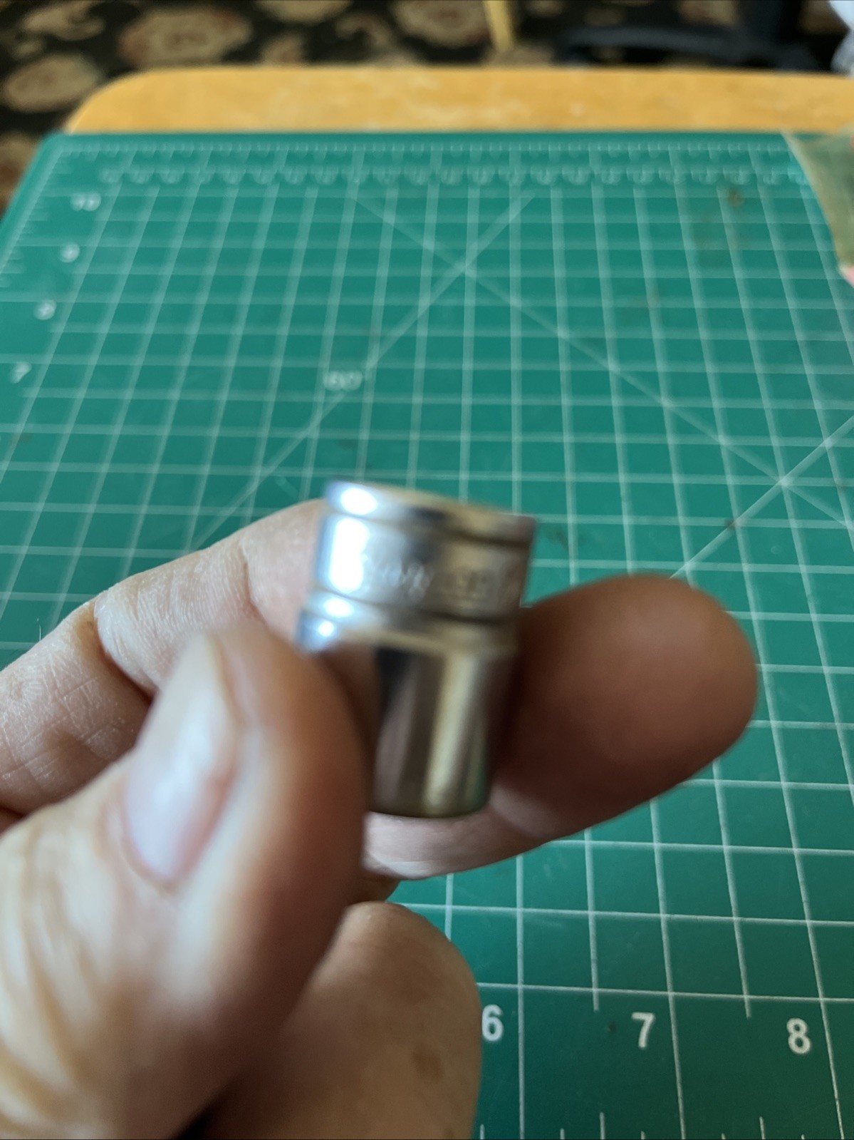 SNAP ON TOOLS USA 3/8″ Drive 9/16″ SAE 6 Point Shallow Chrome Socket FS181