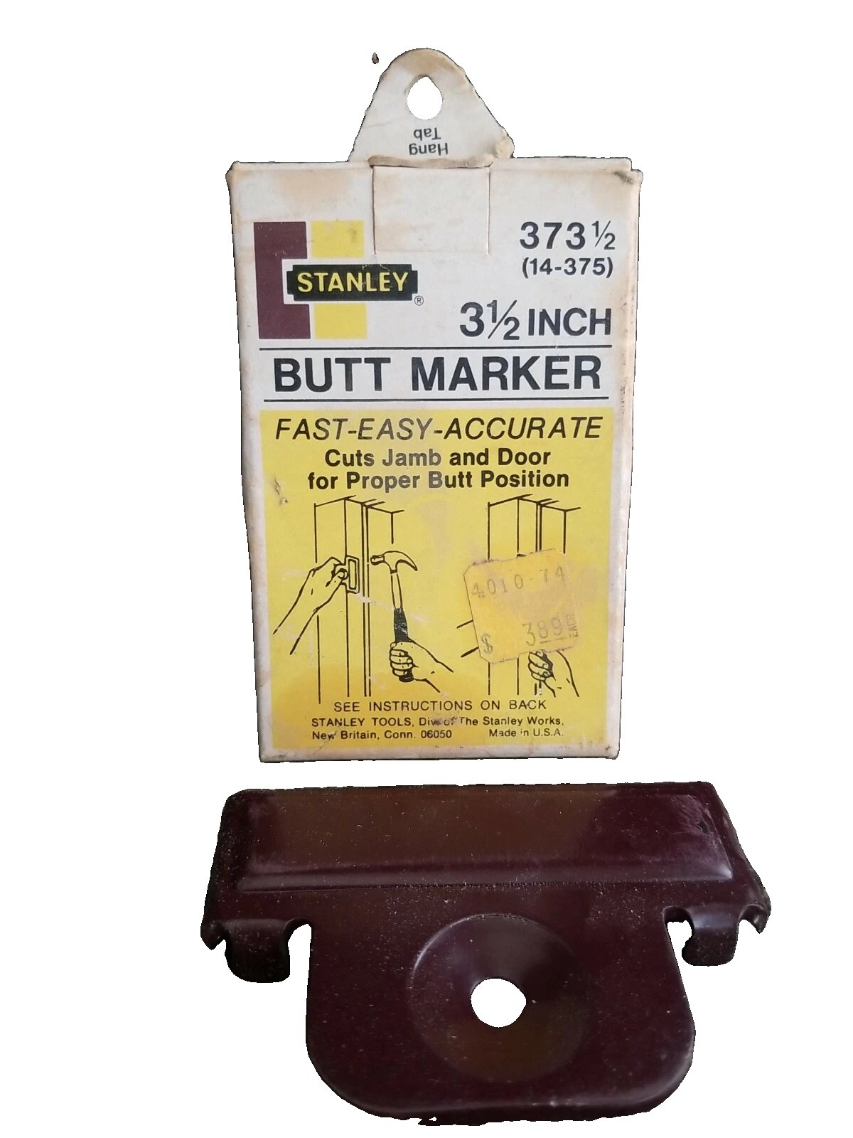 Vintage Stanley Butt Marker No. 373 1/2 (14-375) with Box