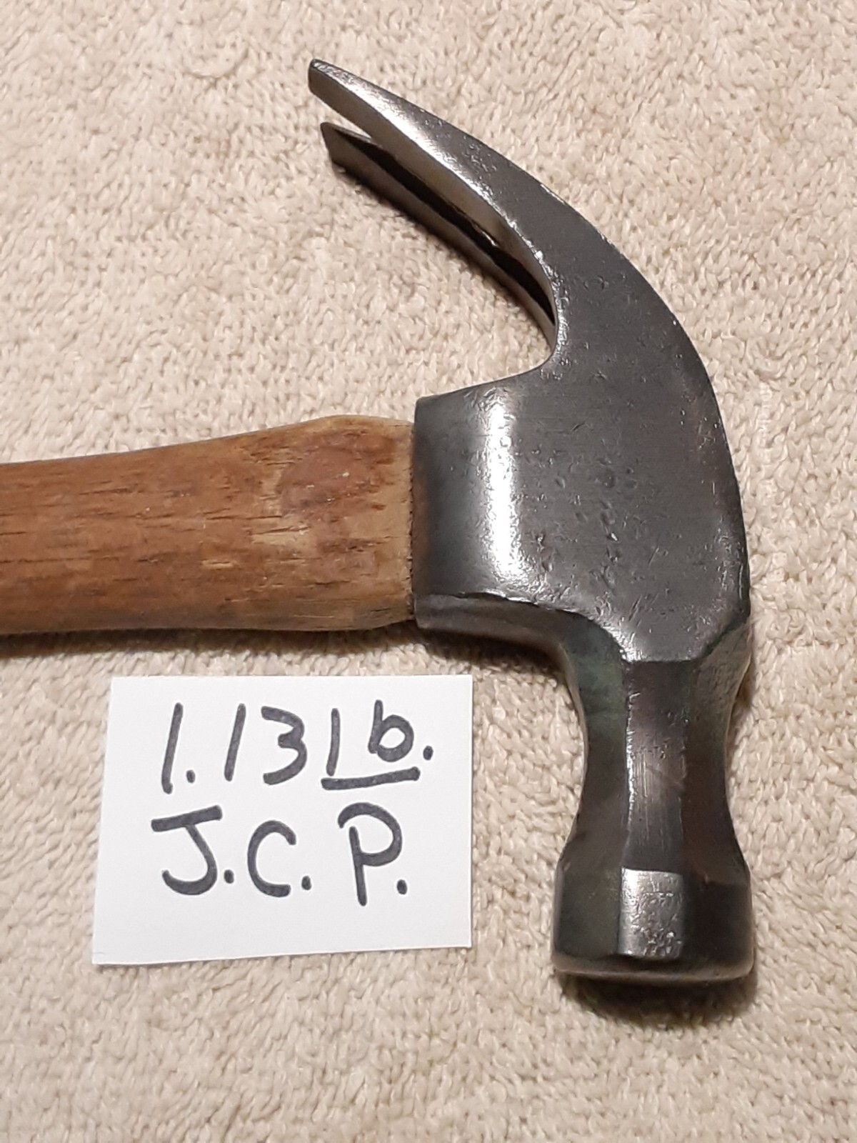 RARE J C PENNY 13 OZ CLAW HAMMER 1.13 LBS