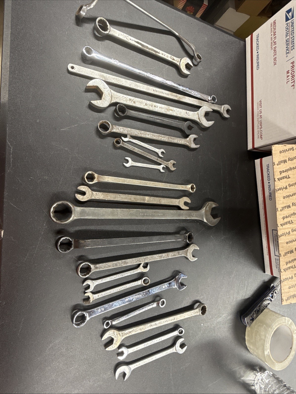 CORNWELL TOOLS USA MADE MISC. LOT, WRENCHES 22 Pieces