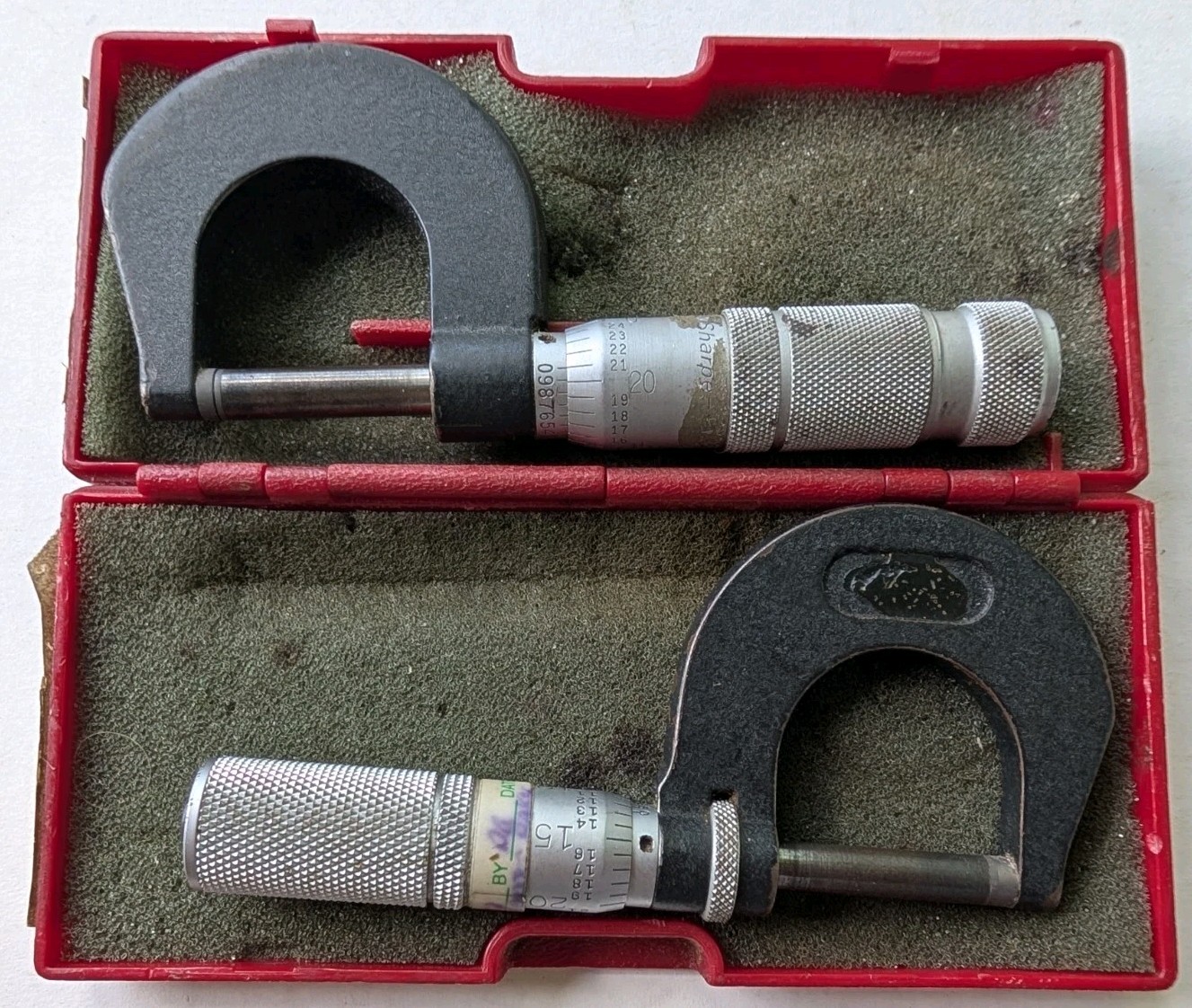 Tool Maker Calipers Measuring Tool Lot Of 2