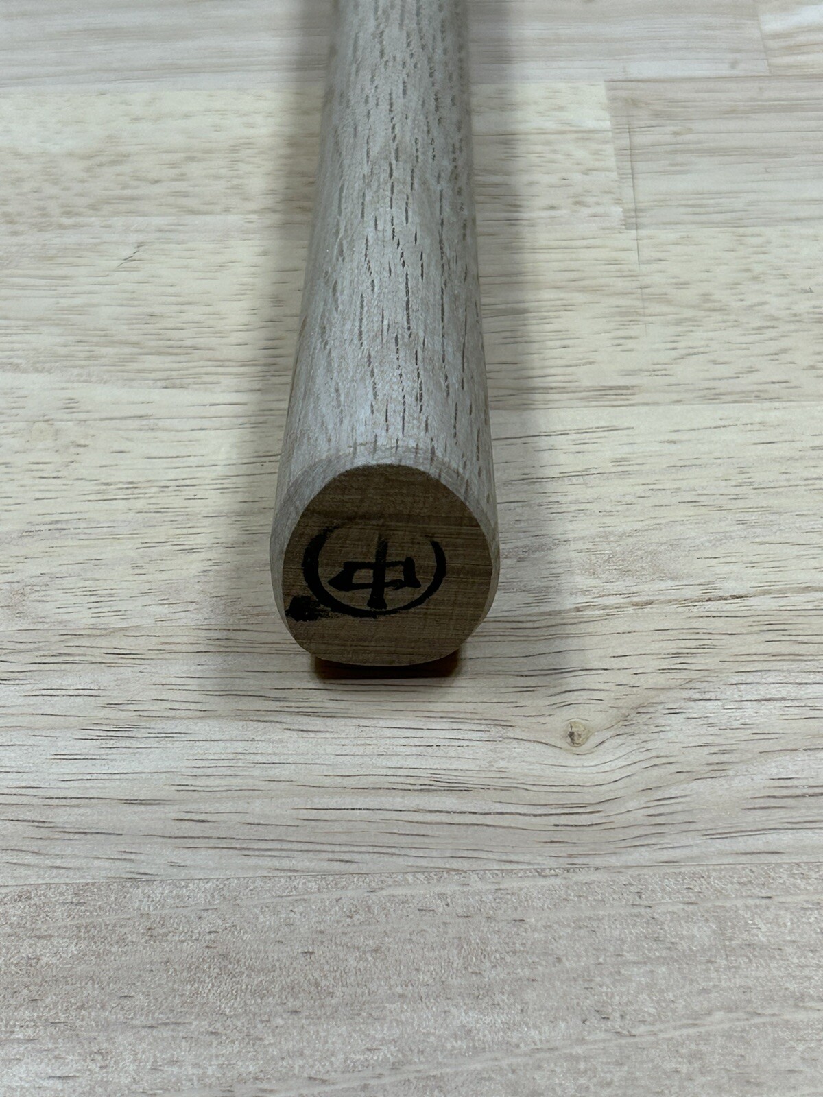 Japanese Hammer (Genno) Curved Oak Medium (中) Handle. New Old Stock.