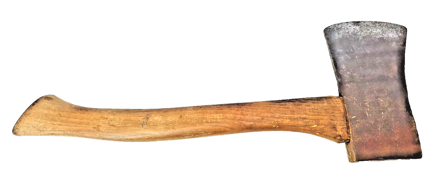 Vintage Kelly Works Woodslasher Boys Axe USA 2 lb 12 oz Camp Hatchet