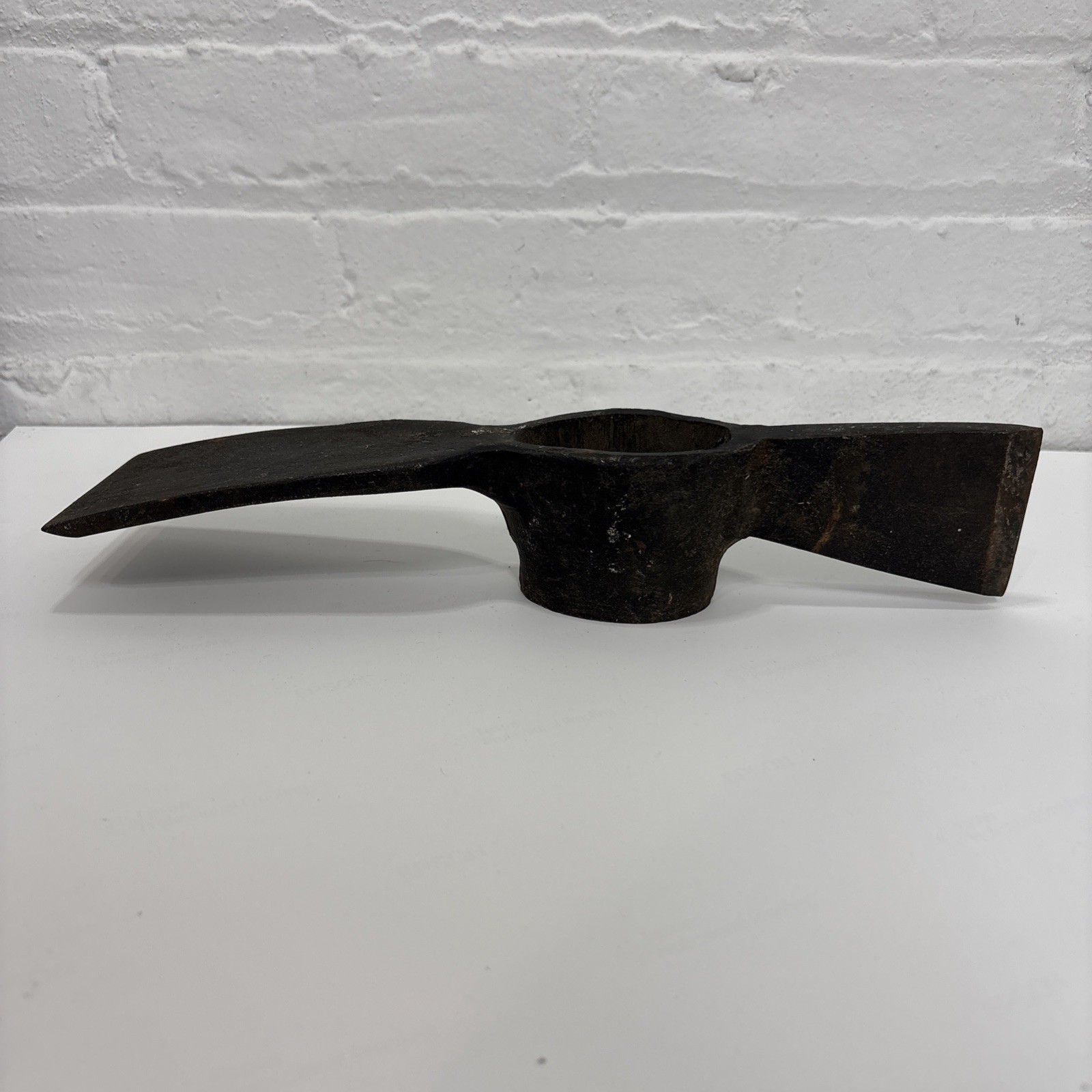 Vintage True Temper USA 3 lb Cutter Mattock Grub Hoe Head Forged Steel No Handle
