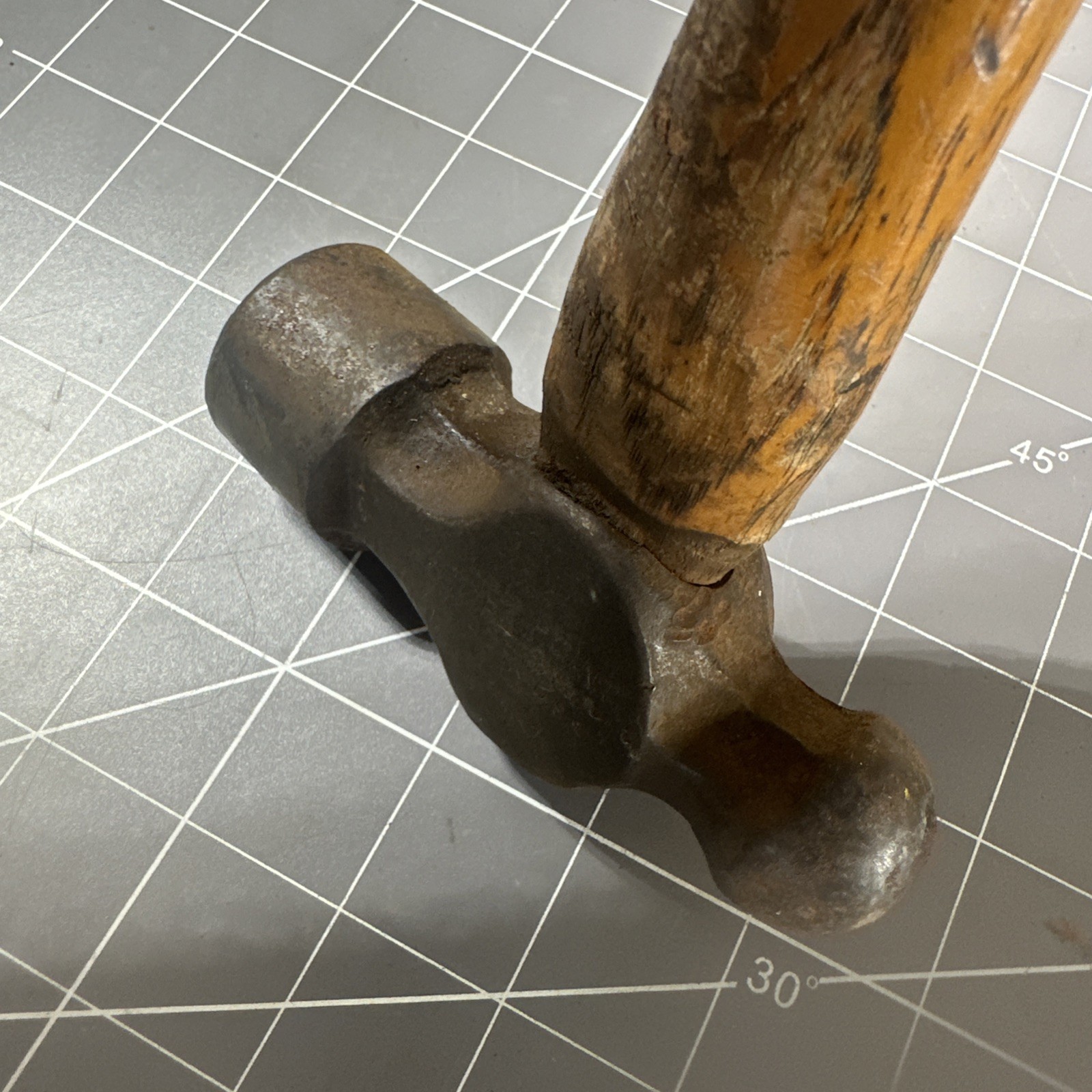 Blue Point By Snap On BP24 24 Oz Ball Peen Hammer 15 1/4″ Long USA