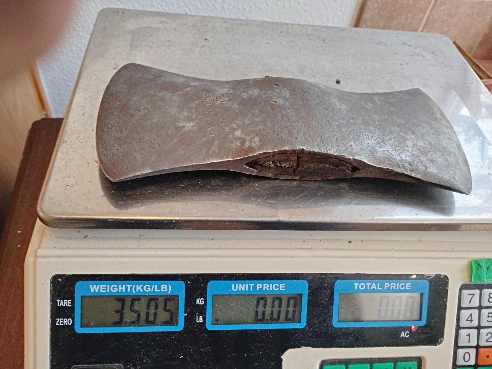 Vintage Double Bit Axe Head Mann Edge Knot Klipper Lewistown, Swamping 3.5 Lbs