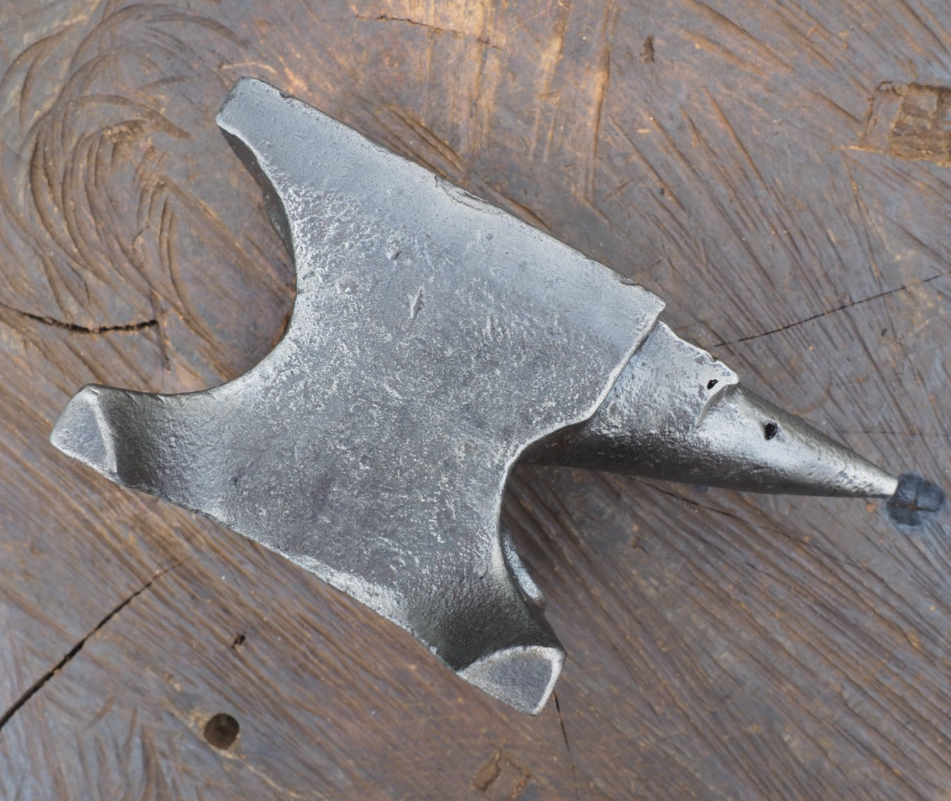 RARE 10LB No. 0 “FISHER NORRIS” BLACKSMITH 1860’s MINIM ANVIL VISE VINTAGE AXE
