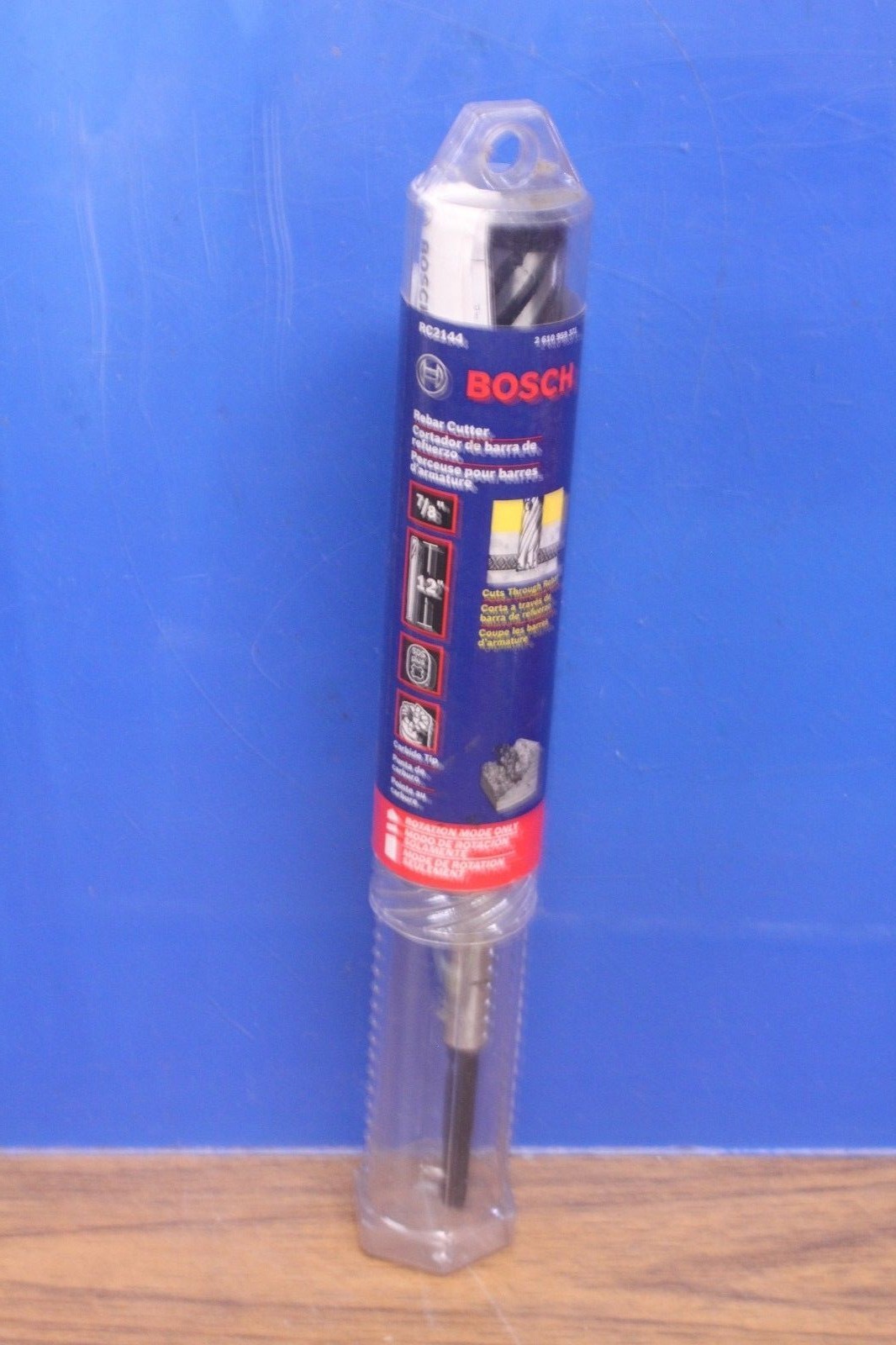 BOSCH RC2144 7/8″ X 12″ Carbide Tip Rebar Cutter SDS Plus Drill Bit