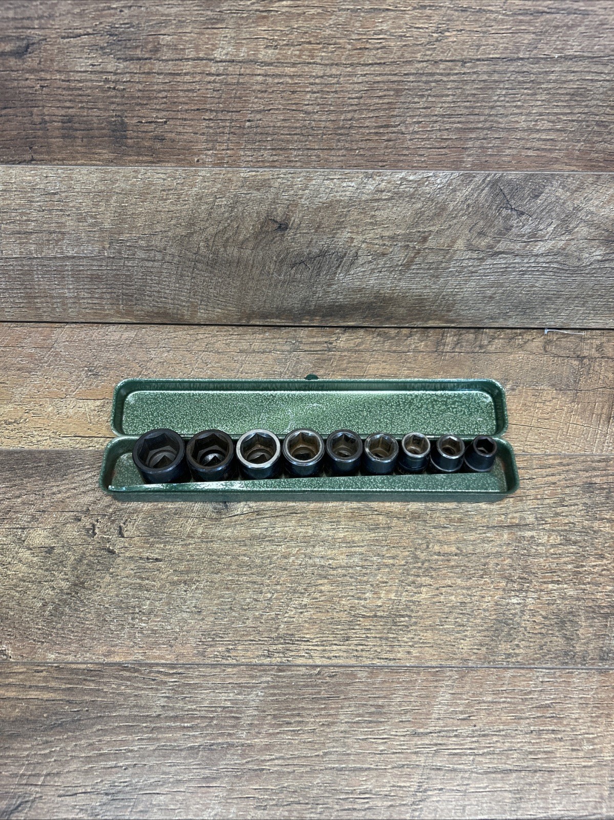 Industrial Tools Air Impact Socket Set PS-11 1/2″ Square Drive 6 Points 7/16 -1″