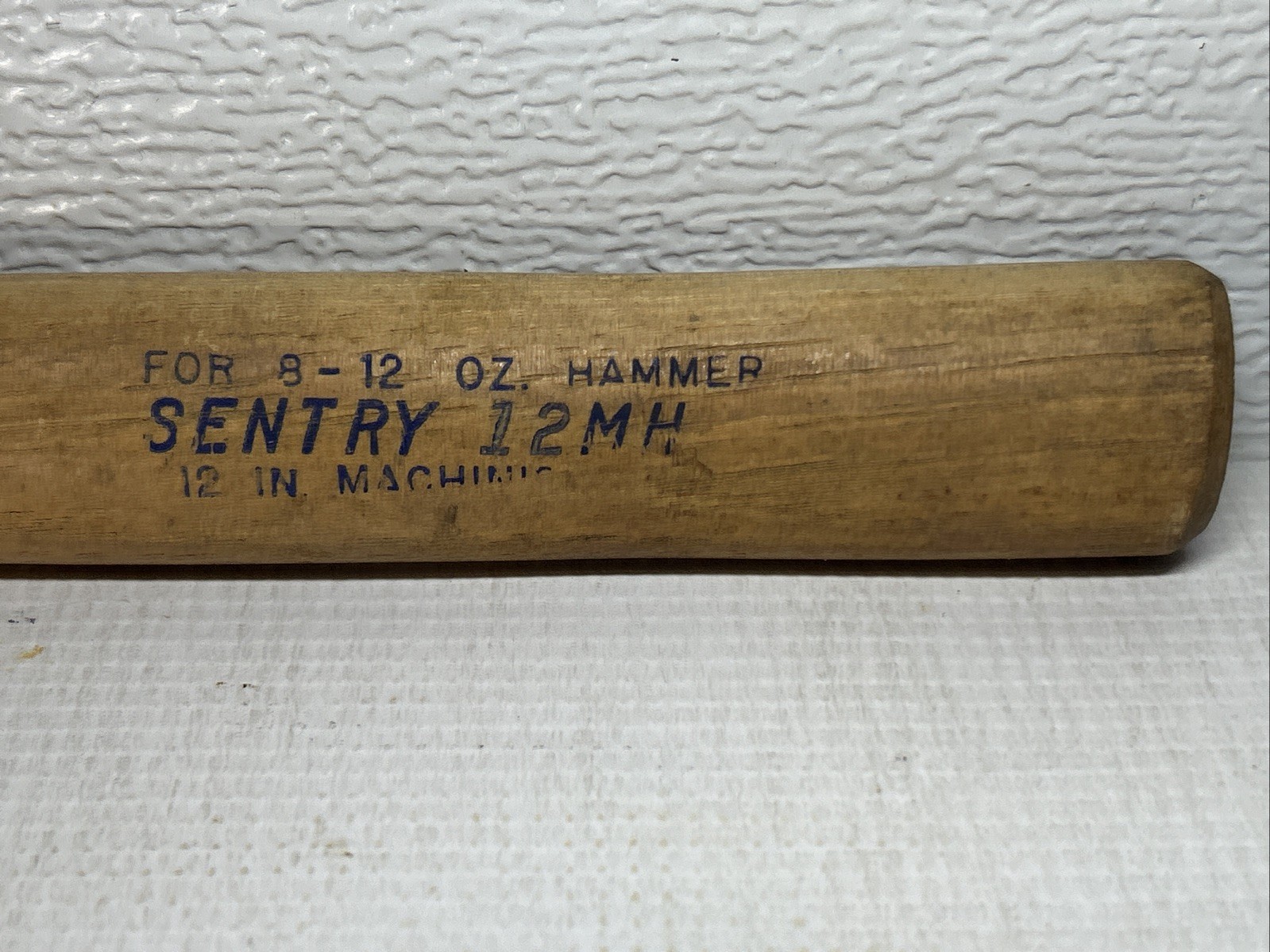Vintage Sentry 12MH Machinist 12” Hammer Wood Handle 6-12 oz