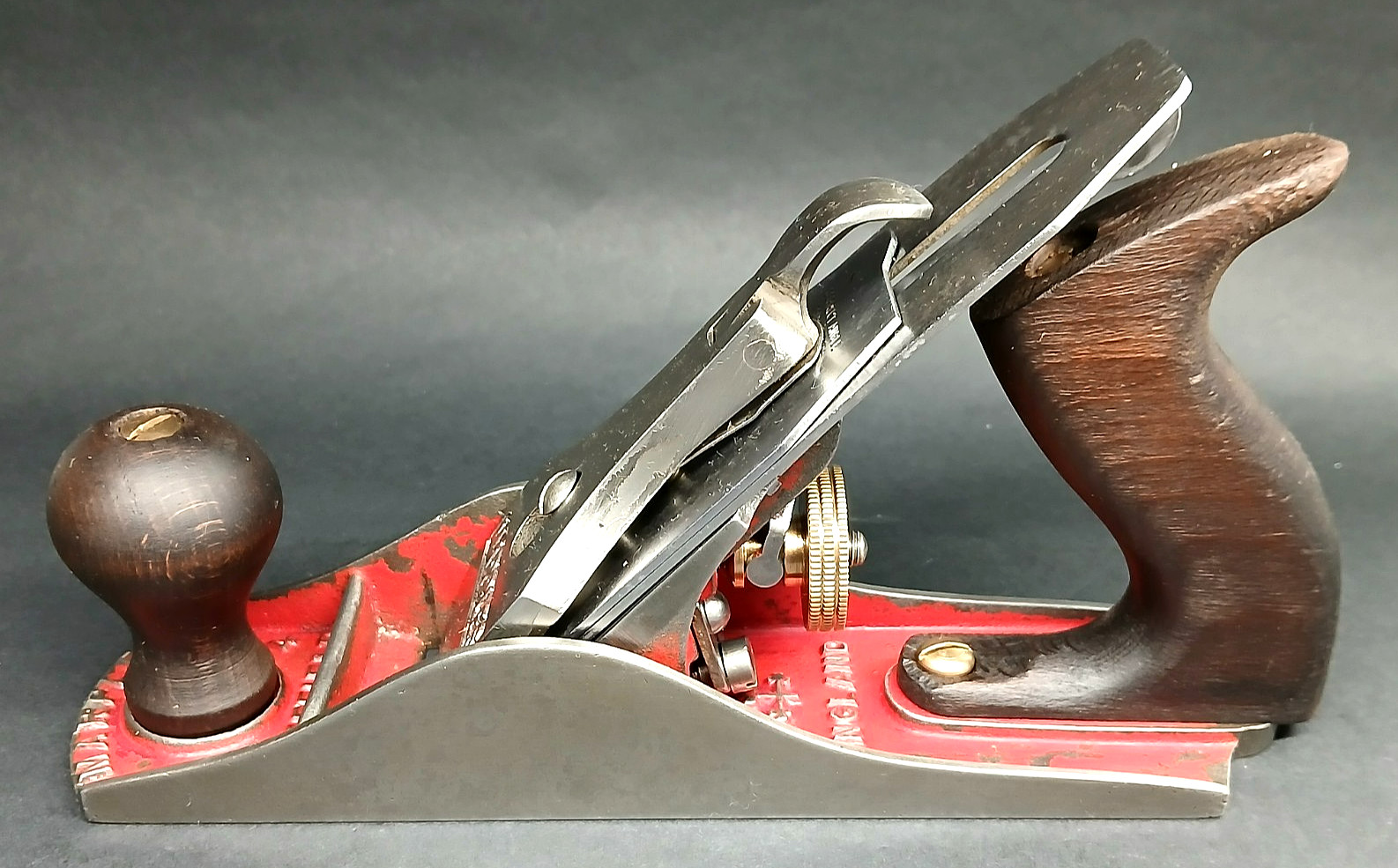 Vintage Marples M4 Smoothing Plane with Stanley iron #002