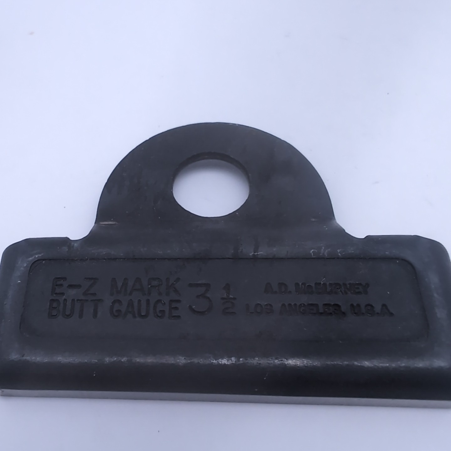 LOT OF 2: Vintage E-Z Mark Butt Gauge Gage 3 1/2” & 4” Nice Used Shape