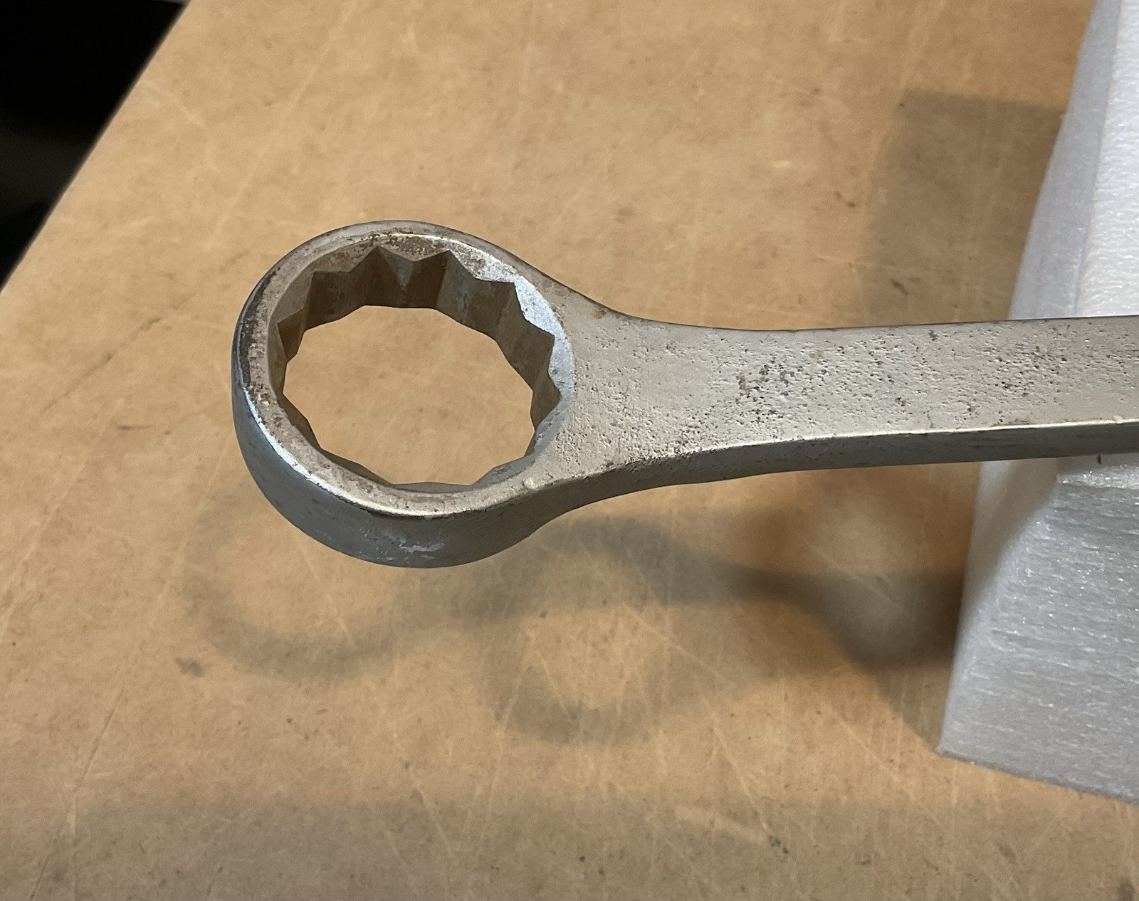 Vintage Plumb 12 Point 1-14” -1-3/8” Box End Wrench 19” Long No. 1160