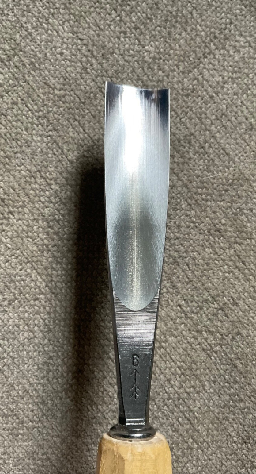 PFEIL Swiss Made Chisel 6/25 25mm Gouge #6 Sweep Chisel See Pics