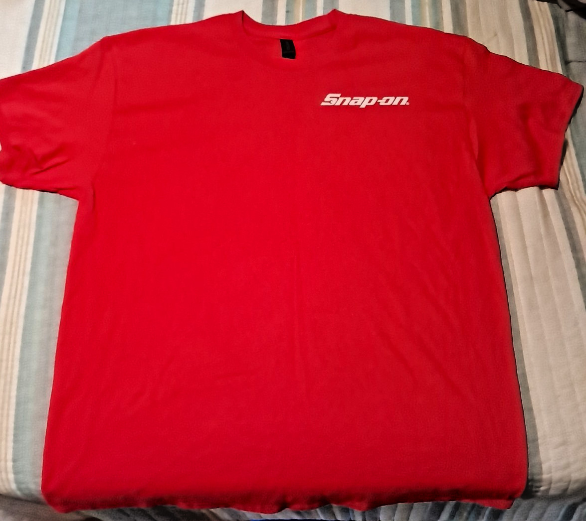snap-on tools promotion Trick or Treat Red shirt graphic snap on XL Rare