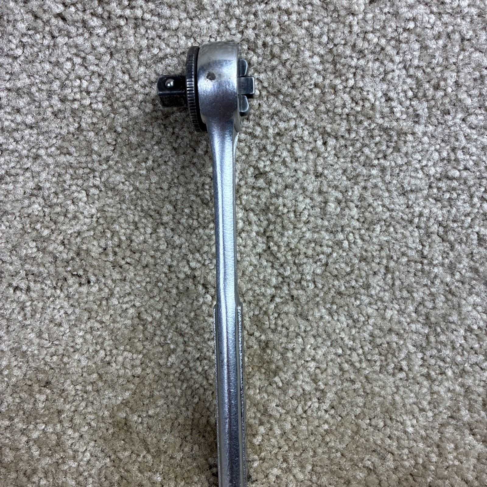 Craftsman Thumbwheel Fine Tooth Ratchet Set 3/8 & 1/2” Drive Good Condition