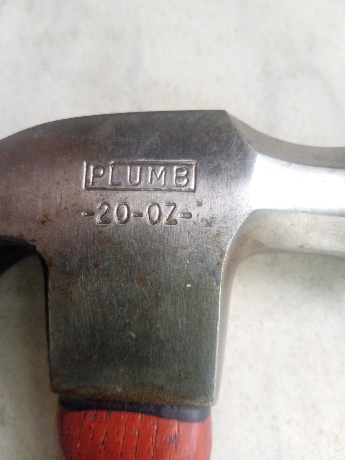 Vintage PLUMB Permabond AUTOGRAF 20 oz Claw Hammer Wood Handle Stickers USA