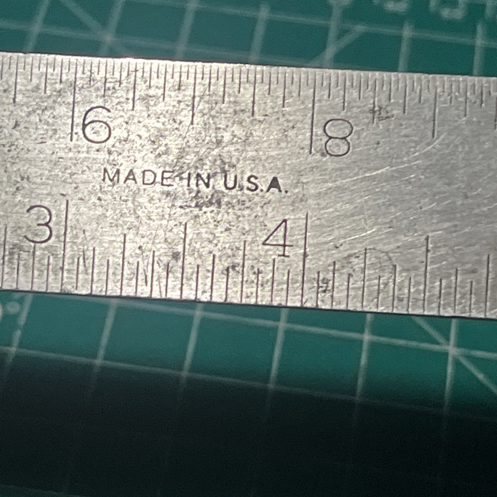 VINTAGE STANLEY No. 21 SLOTTED 12” STEEL RULE COMBINATION SQUARE MADE IN US-E