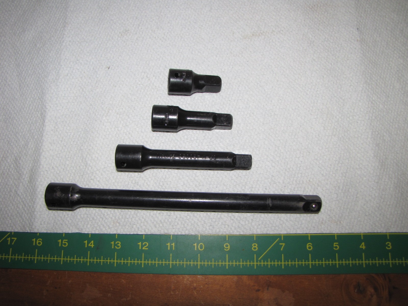 Pittsburgh 1/2″ Drive Impact Extension 4 Piece Set- Lot EM-18
