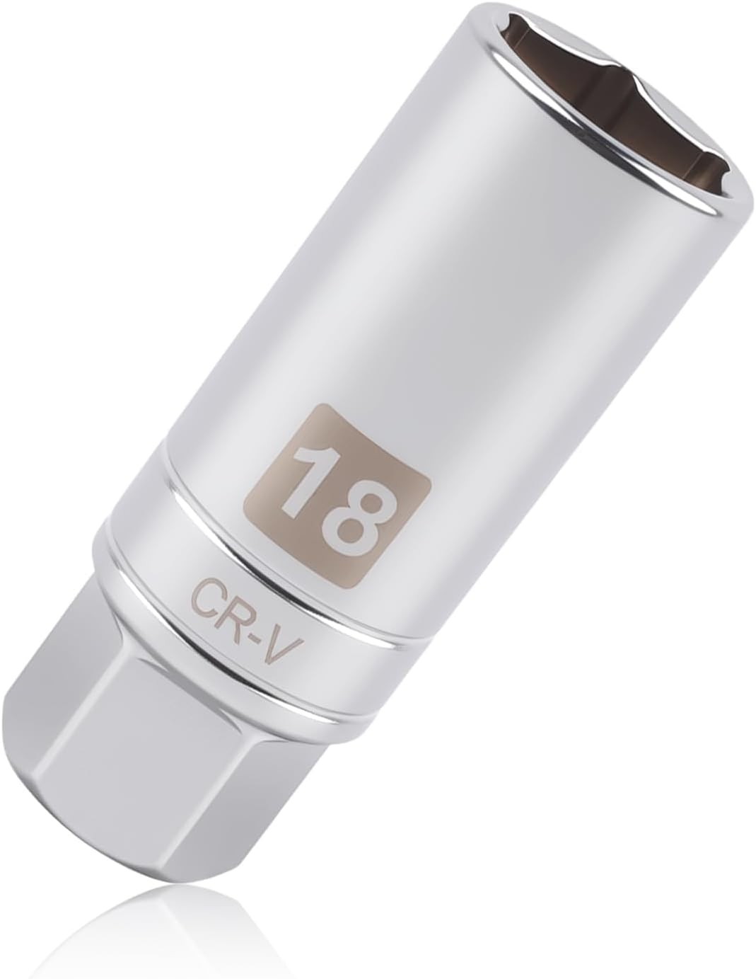 18mm Magnetic Spark Plug Socket with 3/8″ Drive,6-Point Hex Spark Plug Removal T