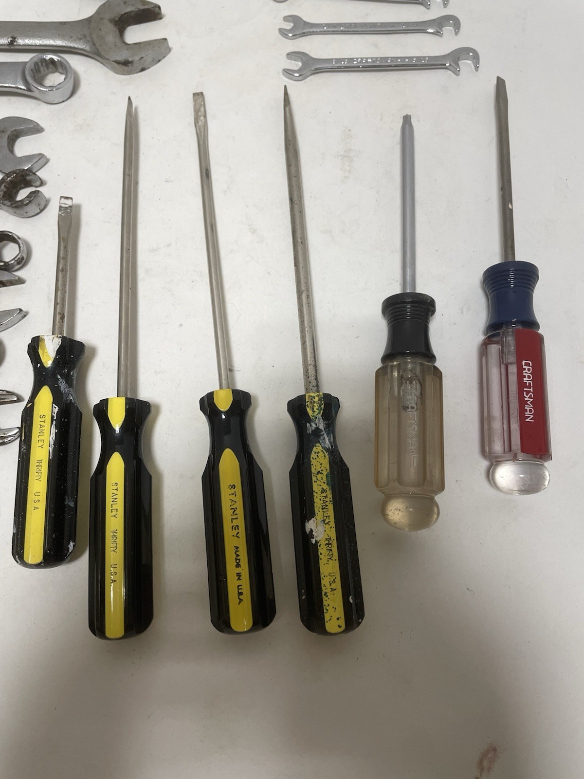 VINTAGE Screwdrivers & Wrenches Bundle Set SAE & Metric Mixed Lots USA/Imported