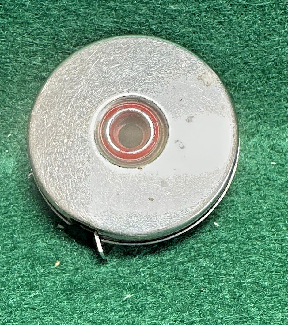 VINTAGE METAL “LITTLE PAL “ 3 FOOT SMALL POCKET TAPE MEASURE – WALSCO USA