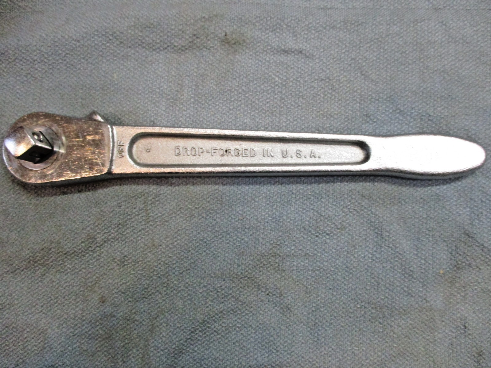 Nice Vintage J.H. WILLIAMS S-50 1/2″ Drive Ratchet Pass Thru Female Buffalo N.Y.