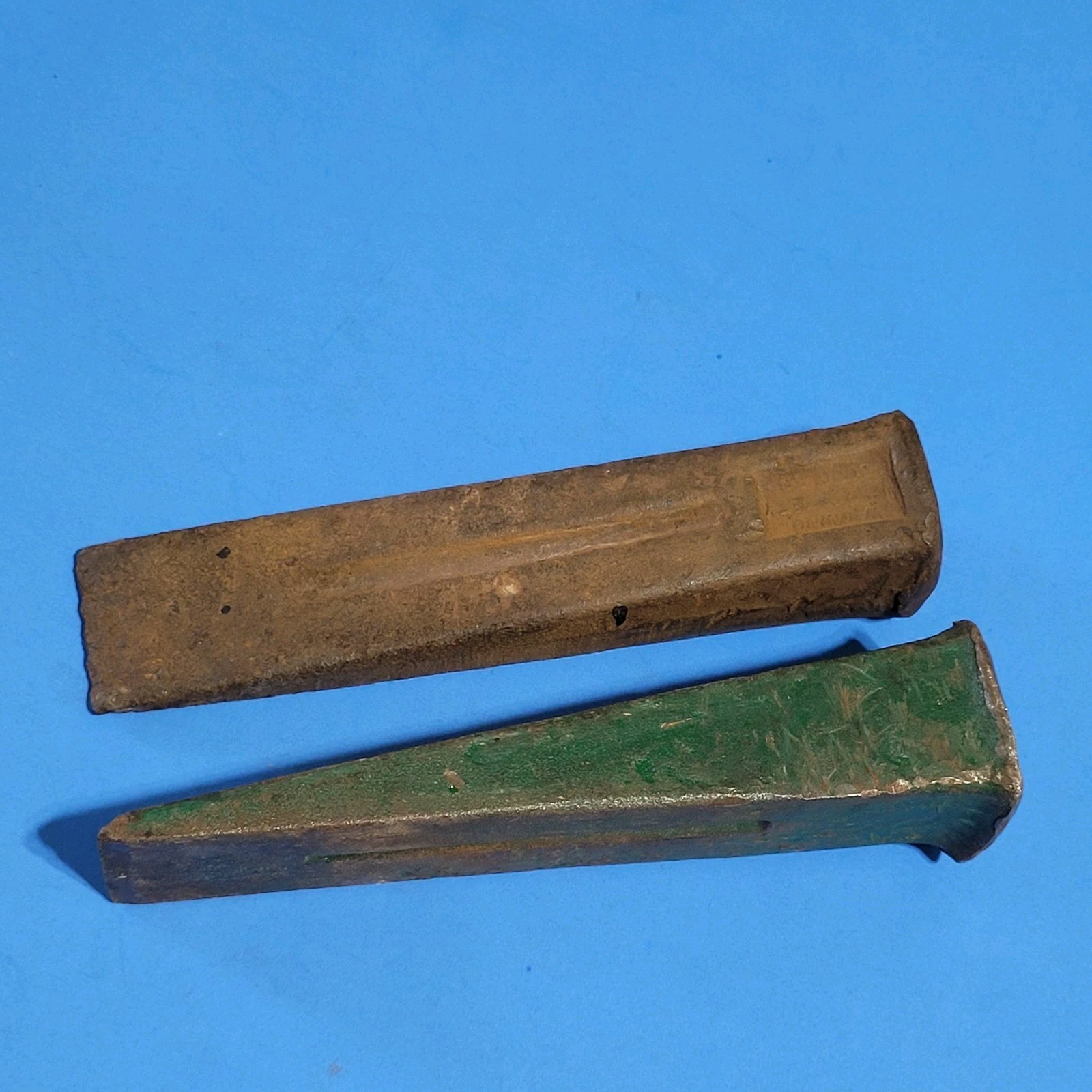 WOODINGS-VERONA & DASCO 804 Tree Felling Wedges Estimated 4lb 2oz & 4lb 3oz USA