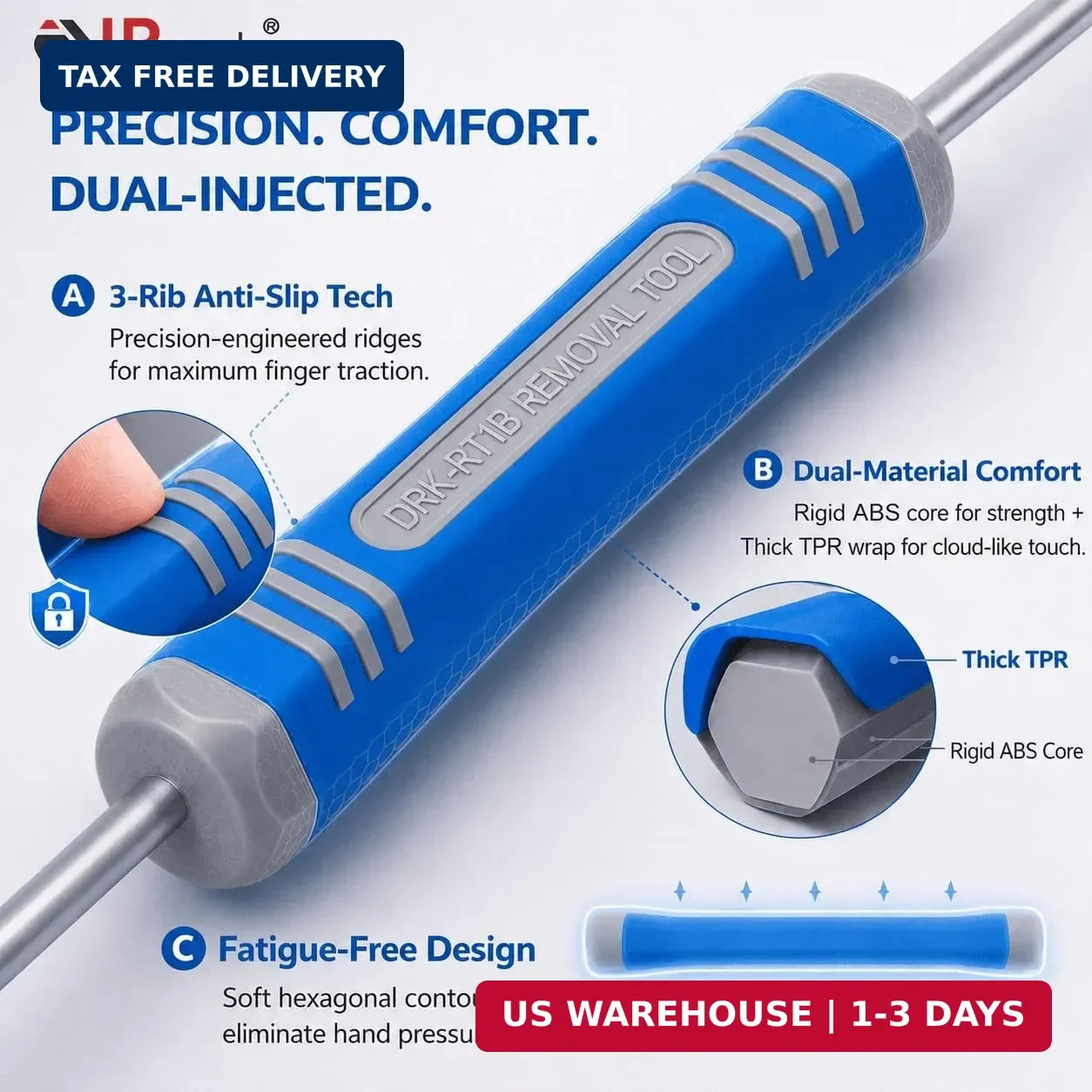 JRready DRK-RT1B Deutsch Pin Removal Tool, Pin Socket Contact/Wedgelock Removal